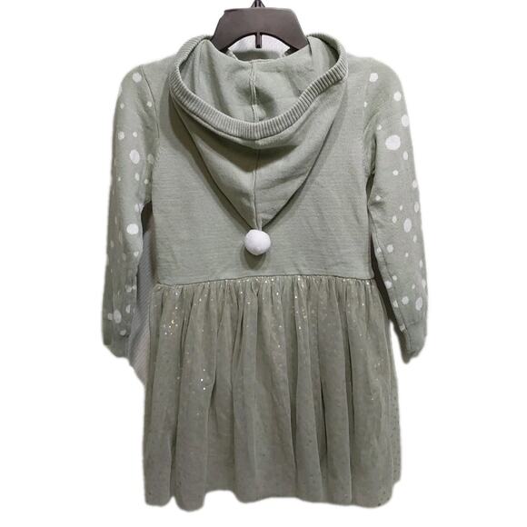 *NWT* Hello Kitty By Sanrio M Hooded Long Sleeve Sweater Top Tutu Bottom Dress - Picture 2 of 3